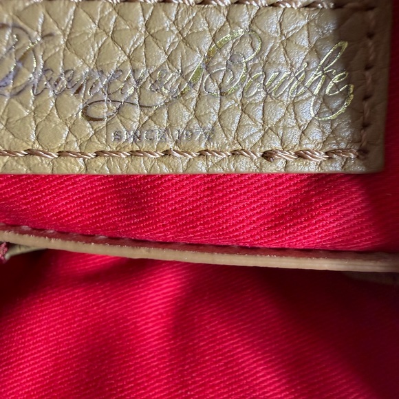 Dooney & Bourke Caramel Leather Hobo Bag - Picture 8 of 9